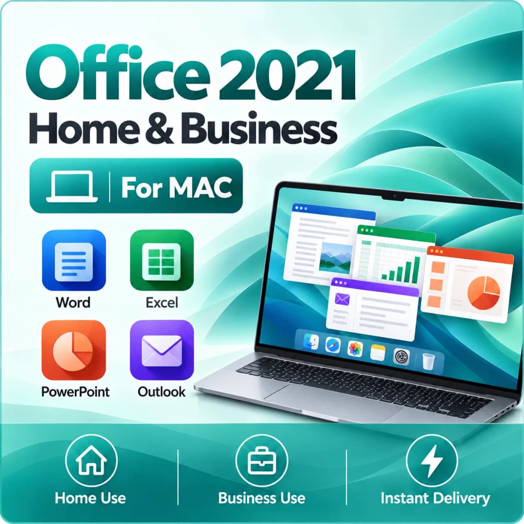 Office 2021 Home & Business for MAC license key