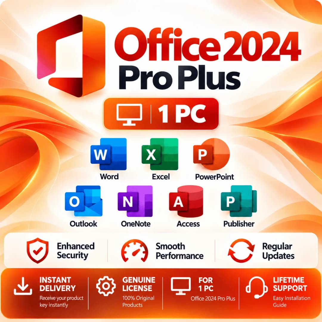 Office 2024 Pro Plus 1 PC license key