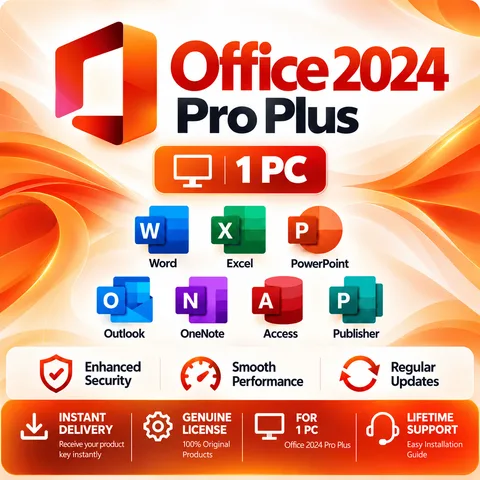 Office 2024 Pro Plus 1 PC license key